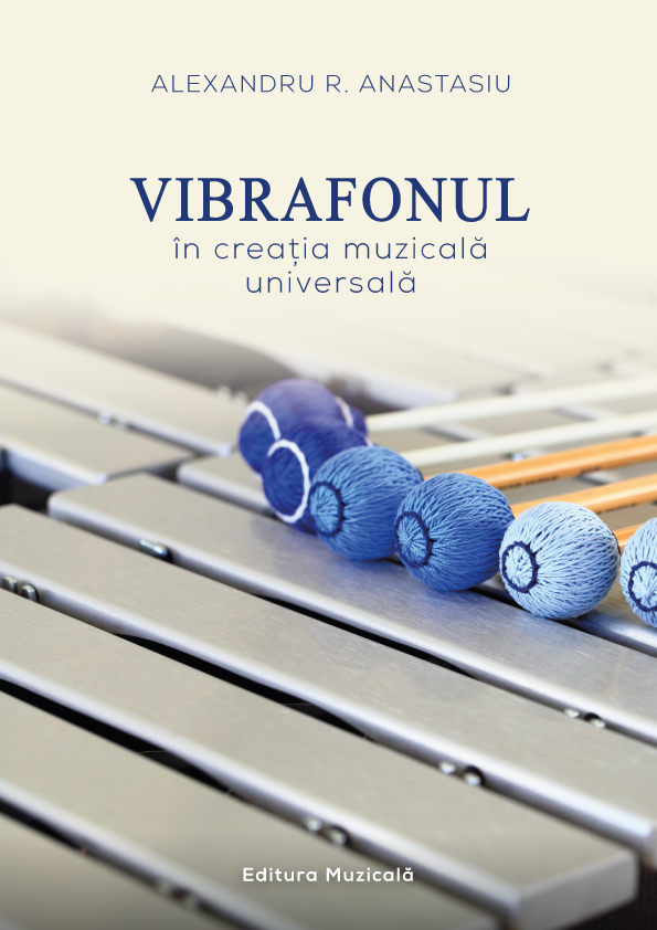 Vibrafonul în creația muzicală universală — coperta cărții, Grafoart 2024